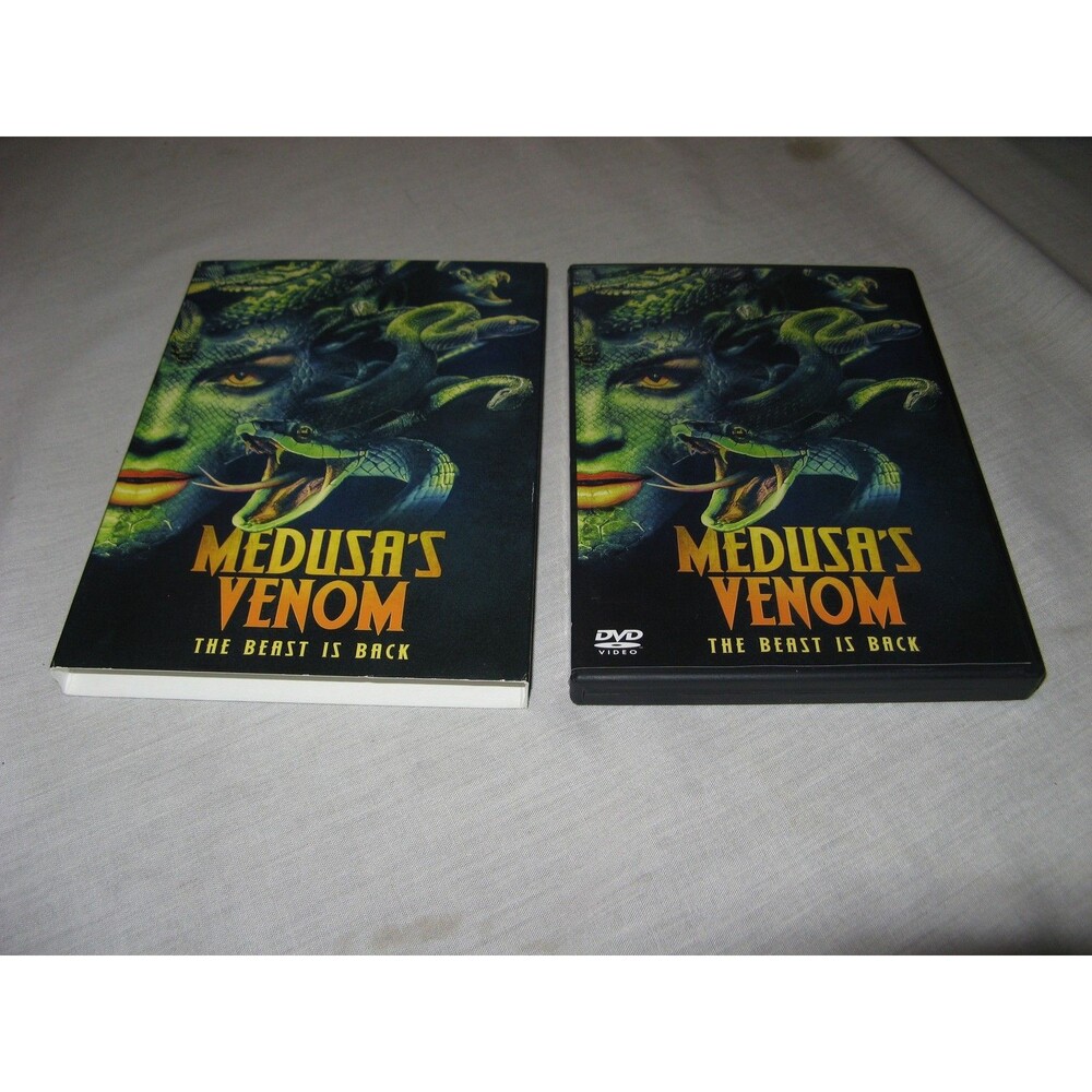 Medusa's Venom: The Beast Is Back DVD Widescreen Horror NR w Slip Cover